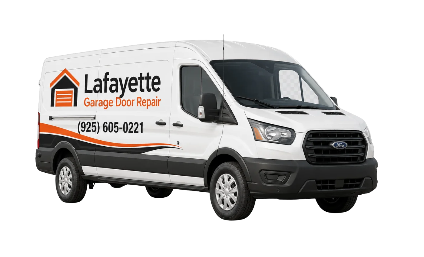 Lafayette Garage Door Repair service van